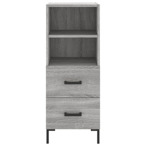 Μπουφές Sonoma Γκρι 34,5 x 34 x 180 εκ. από Επεξεργασμένο Ξύλο