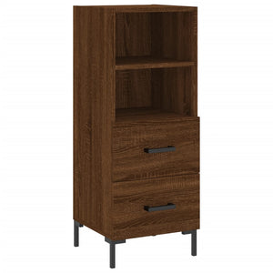 Ντουλάπι Καφέ Δρυς 34,5 x 34 x 180 εκ. από Επεξεργασμένο Ξύλο - Pakobazaar