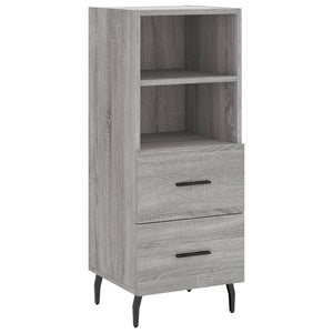 Μπουφές Sonoma Γκρι 34,5 x 34 x 180 εκ. από Επεξεργασμένο Ξύλο