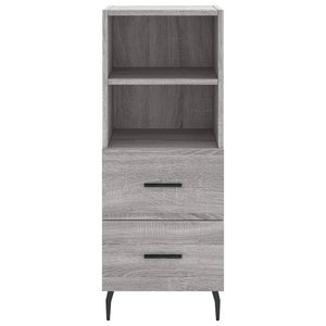 Μπουφές Sonoma Γκρι 34,5 x 34 x 180 εκ. από Επεξεργασμένο Ξύλο