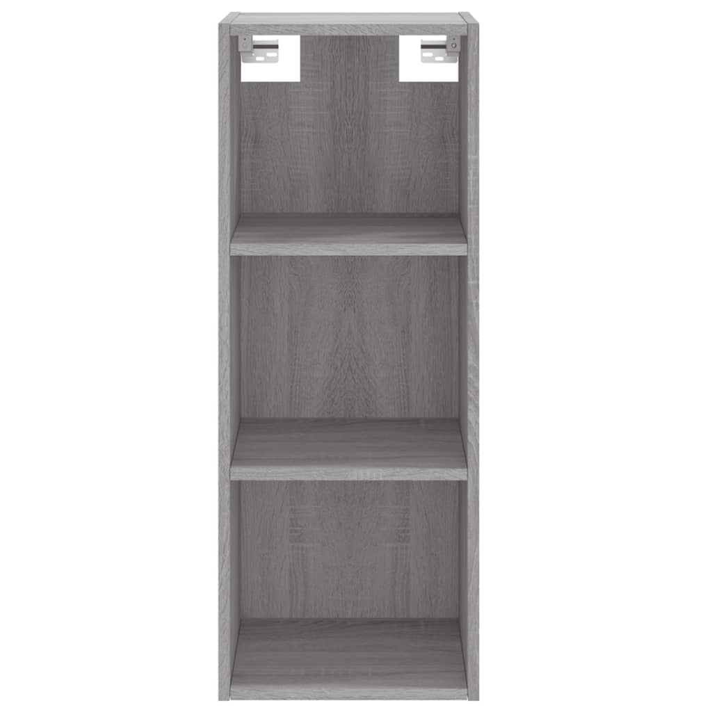 Ντουλάπι Γκρι sonoma 34,5 x 32,5 x 180 εκ. Επεξεργασμένο ξύλο - Pakobazaar