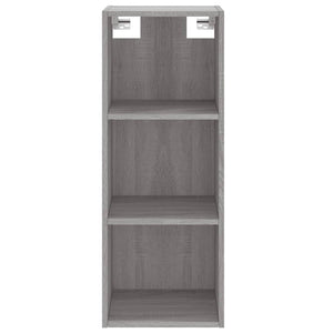 Ντουλάπι Γκρι sonoma 34,5 x 32,5 x 180 εκ. Επεξεργασμένο ξύλο - Pakobazaar