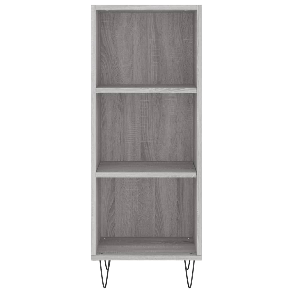 Ντουλάπι Γκρι sonoma 34,5 x 32,5 x 180 εκ. Επεξεργασμένο ξύλο