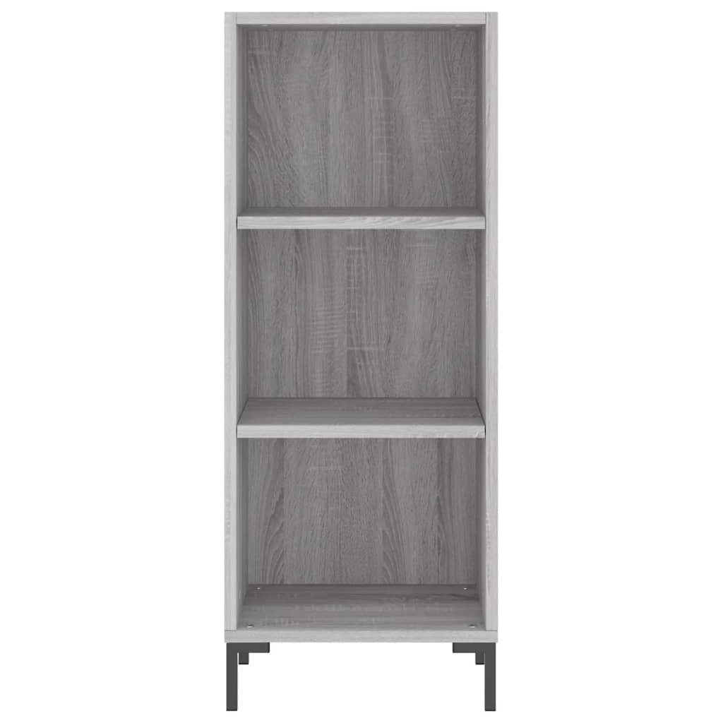 Ντουλάπι Γκρι sonoma 34,5 x 32,5 x 180 εκ. Επεξεργασμένο ξύλο