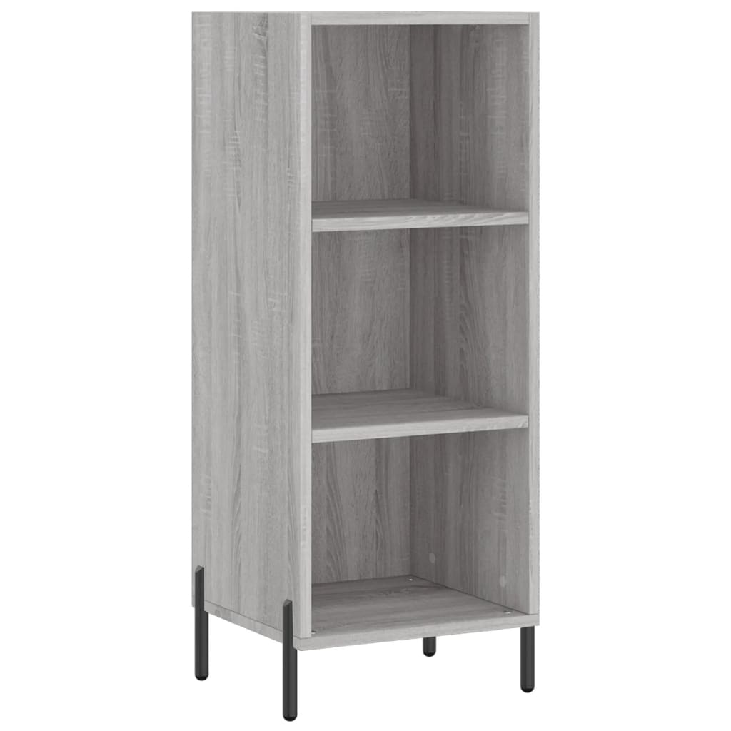 Ντουλάπι Γκρι sonoma 34,5 x 32,5 x 180 εκ. Επεξεργασμένο ξύλο - Pakobazaar
