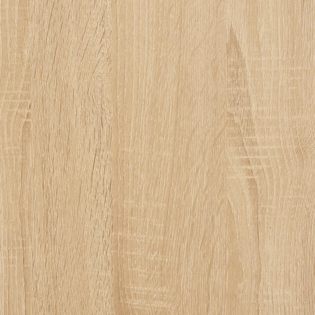 Ντουλάπι Sonoma δρυς34,5 x 32,5 x 180 εκ.από Επεξεργασμένο ξύλο