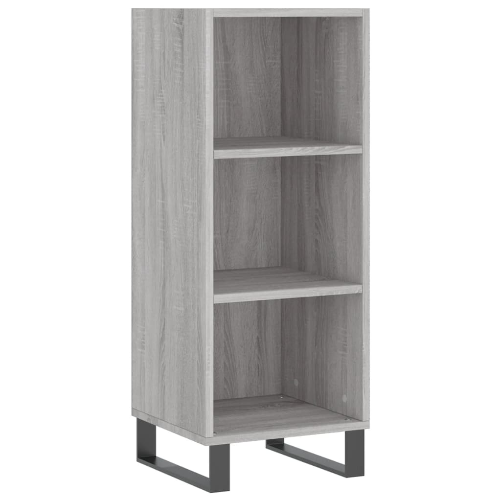 Ντουλάπι Γκρι sonoma 34,5 x 32,5 x 180 εκ. Επεξεργασμένο ξύλο