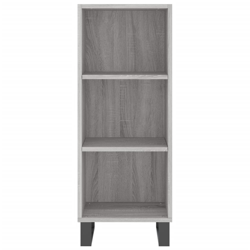 Ντουλάπι Γκρι sonoma 34,5 x 32,5 x 180 εκ. Επεξεργασμένο ξύλο