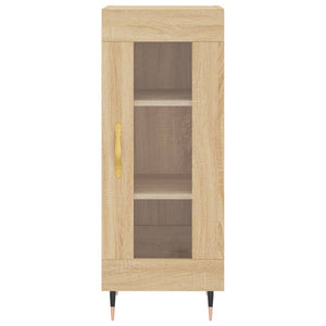 Μπουφές Sonoma δρυς 34,5 x 34 x 180 εκ. από Επεξεργασμένο Ξύλο