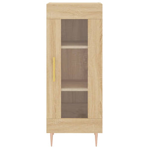 Μπουφές Sonoma δρυς 34,5 x 34 x 180 εκ. από Επεξεργασμένο Ξύλο