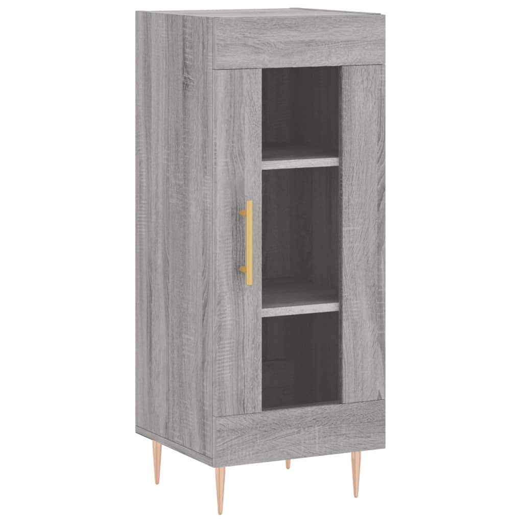 Μπουφές Sonoma Γκρι 34,5 x 34 x 180 εκ. από Επεξεργασμένο Ξύλο