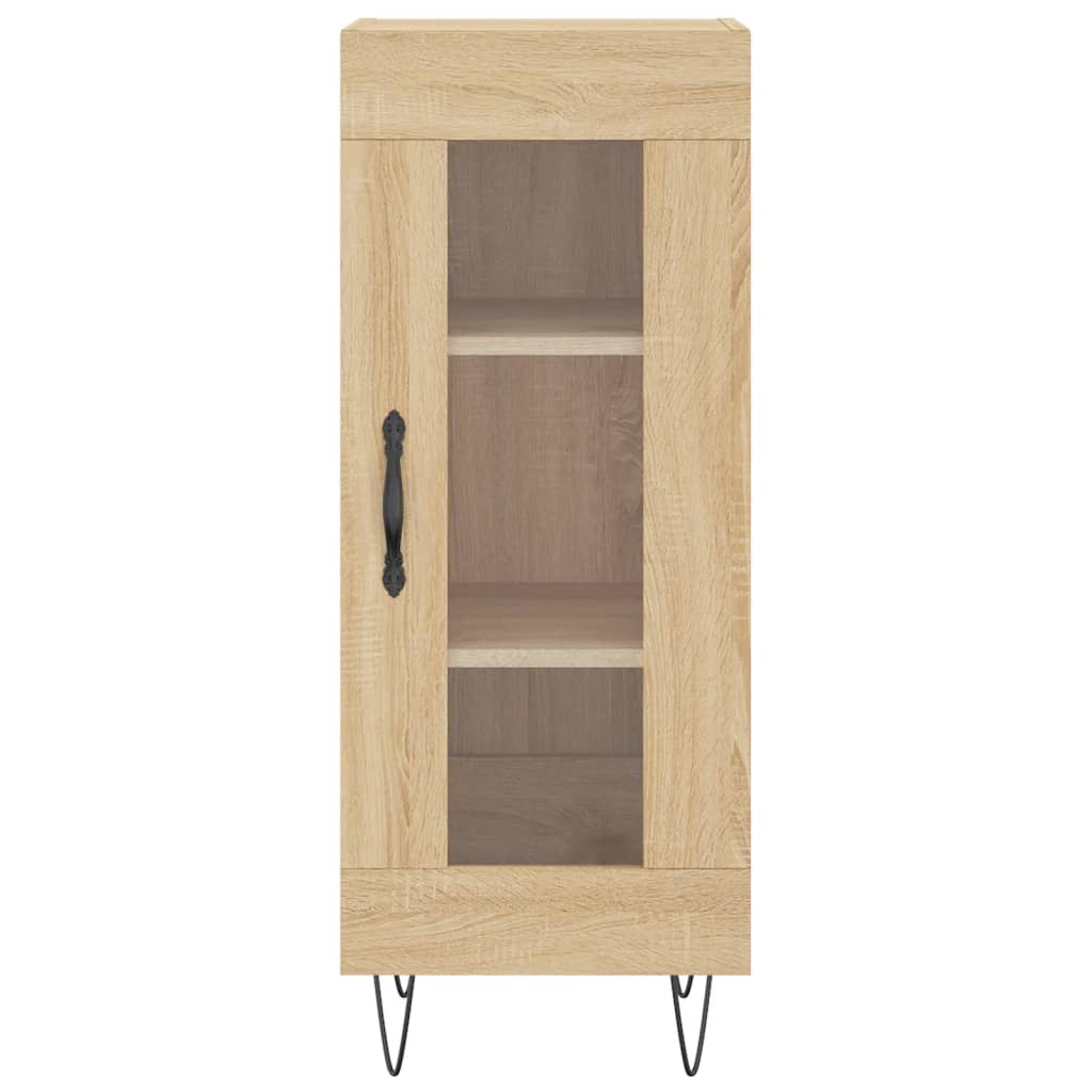 Μπουφές Sonoma δρυς 34,5 x 34 x 180 εκ. από Επεξεργασμένο Ξύλο