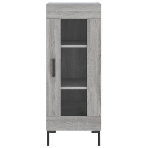 Μπουφές Sonoma Γκρι 34,5 x 34 x 180 εκ. από Επεξεργασμένο Ξύλο