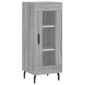Μπουφές Sonoma Γκρι 34,5 x 34 x 180 εκ. από Επεξεργασμένο Ξύλο