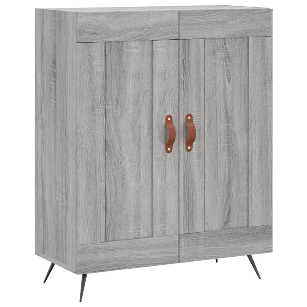 Ντουλάπι Γκρι Sonoma 69,5 x 34 x 180 εκ. Επεξεργασμένο Ξύλο