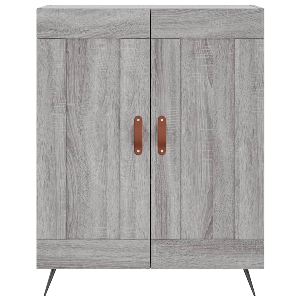 Ντουλάπι Γκρι Sonoma 69,5 x 34 x 180 εκ. Επεξεργασμένο Ξύλο