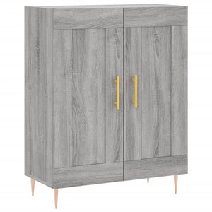 Ντουλάπι Γκρι Sonoma 69,5 x 34 x 180 εκ. Επεξεργασμένο Ξύλο