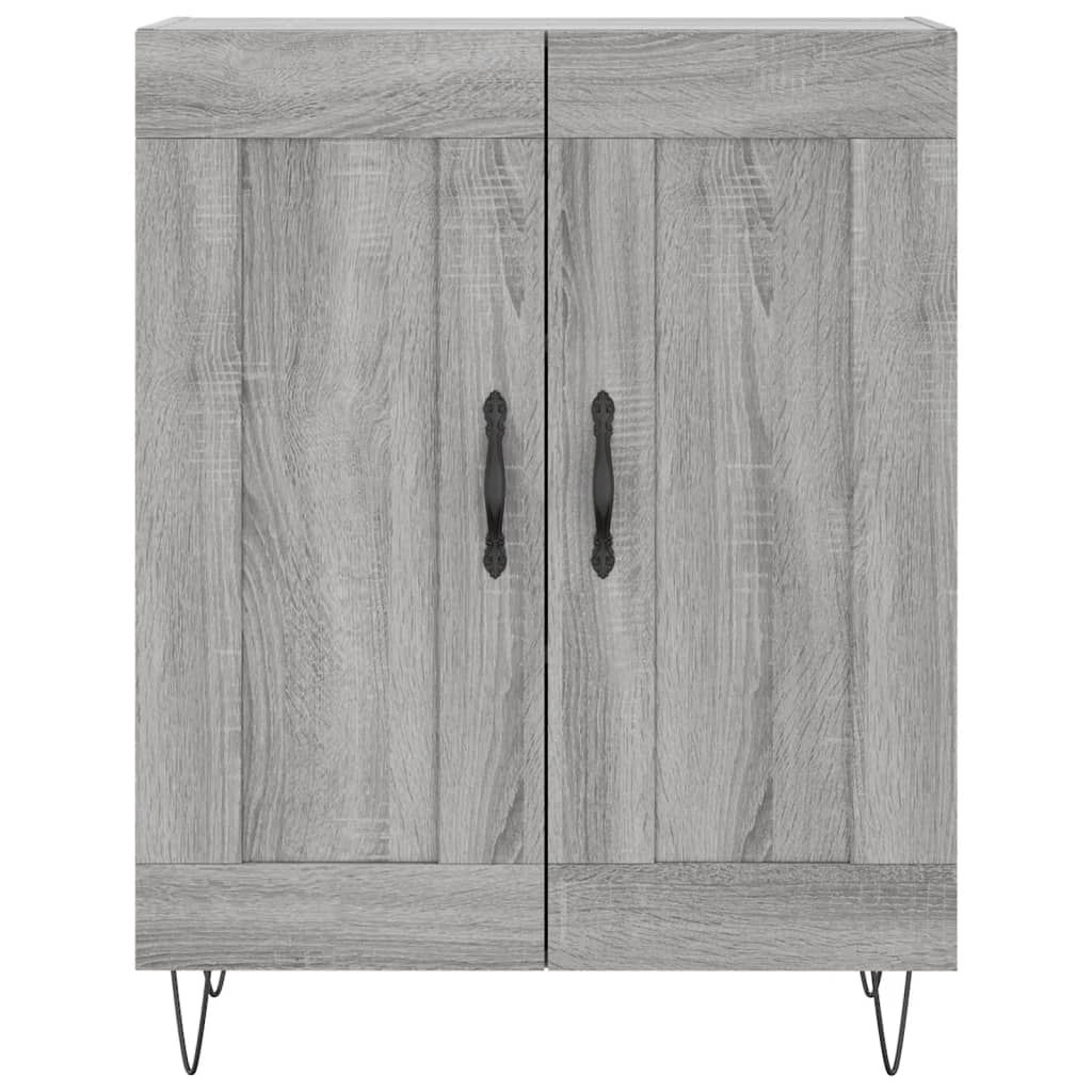Ντουλάπι Γκρι Sonoma 69,5 x 34 x 180 εκ. Επεξεργασμένο Ξύλο