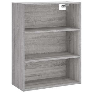 Ντουλάπι Γκρι Sonoma 69,5 x 34 x 180 εκ. Επεξεργασμένο Ξύλο - Pakobazaar