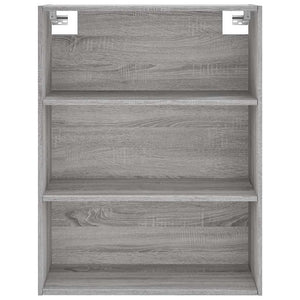 Ντουλάπι Γκρι Sonoma 69,5 x 34 x 180 εκ. Επεξεργασμένο Ξύλο - Pakobazaar