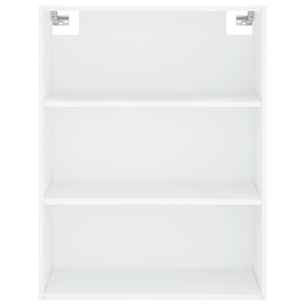 Ντουλάπι Λευκό 69,5x34x180 εκ. από Επεξεργασμένο Ξύλο