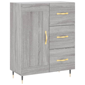 Ντουλάπι Γκρι Sonoma 69,5 x 34 x 180 εκ. Επεξεργασμένο Ξύλο