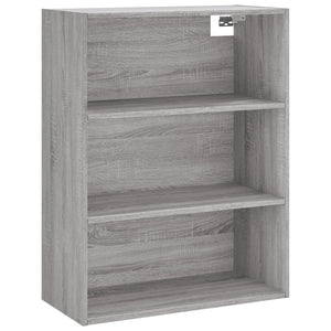 Ντουλάπι Γκρι Sonoma 69,5 x 34 x 180 εκ. Επεξεργασμένο Ξύλο