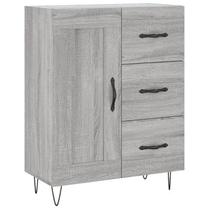 Ντουλάπι Γκρι Sonoma 69,5 x 34 x 180 εκ. Επεξεργασμένο Ξύλο