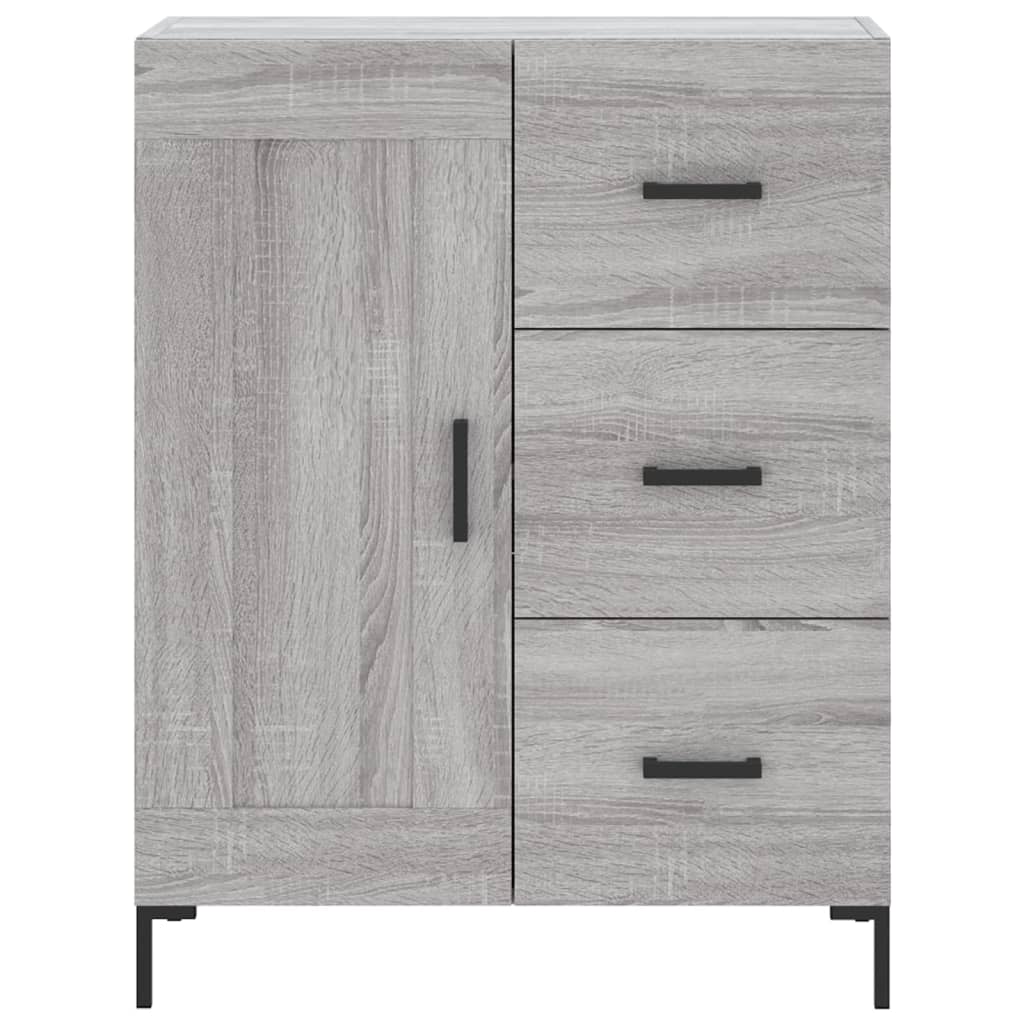 Ντουλάπι Γκρι Sonoma 69,5 x 34 x 180 εκ. Επεξεργασμένο Ξύλο