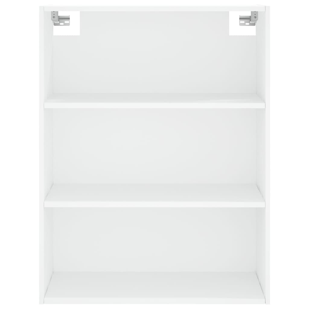 Ντουλάπι Λευκό 69,5x34x180 εκ. από Επεξεργασμένο Ξύλο