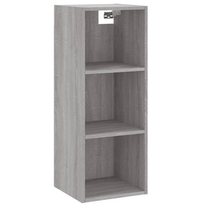 Μπουφές Sonoma Γκρι 34,5 x 34 x 180 εκ. από Επεξεργασμένο Ξύλο