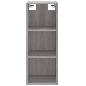 Μπουφές Sonoma Γκρι 34,5 x 34 x 180 εκ. από Επεξεργασμένο Ξύλο