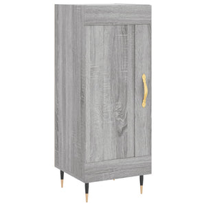 Μπουφές Sonoma Γκρι 34,5 x 34 x 180 εκ. από Επεξεργασμένο Ξύλο