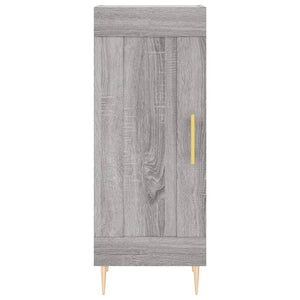 Μπουφές Sonoma Γκρι 34,5 x 34 x 180 εκ. από Επεξεργασμένο Ξύλο