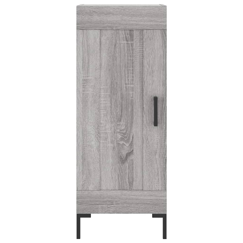 Μπουφές Sonoma Γκρι 34,5 x 34 x 180 εκ. από Επεξεργασμένο Ξύλο