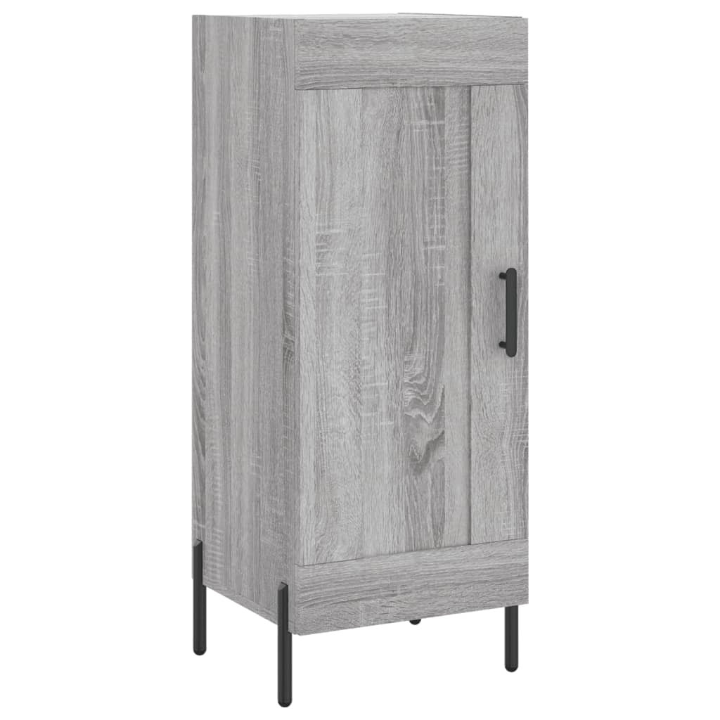 Μπουφές Sonoma Γκρι 34,5 x 34 x 180 εκ. από Επεξεργασμένο Ξύλο