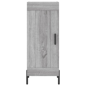 Μπουφές Sonoma Γκρι 34,5 x 34 x 180 εκ. από Επεξεργασμένο Ξύλο