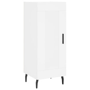 Ντουλάπι Λευκό 34,5 x 34 x 180 εκ. από Επεξεργασμένο Ξύλο