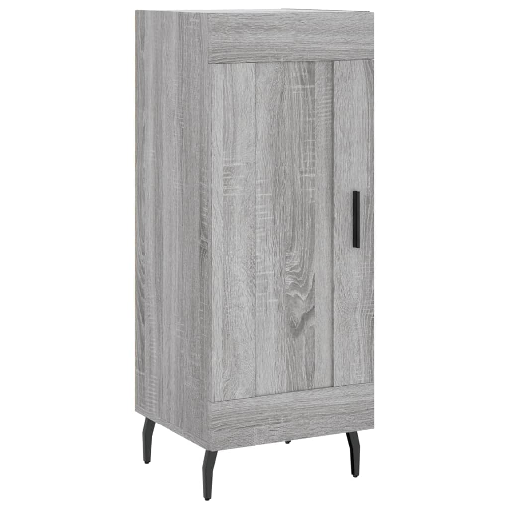 Μπουφές Sonoma Γκρι 34,5 x 34 x 180 εκ. από Επεξεργασμένο Ξύλο