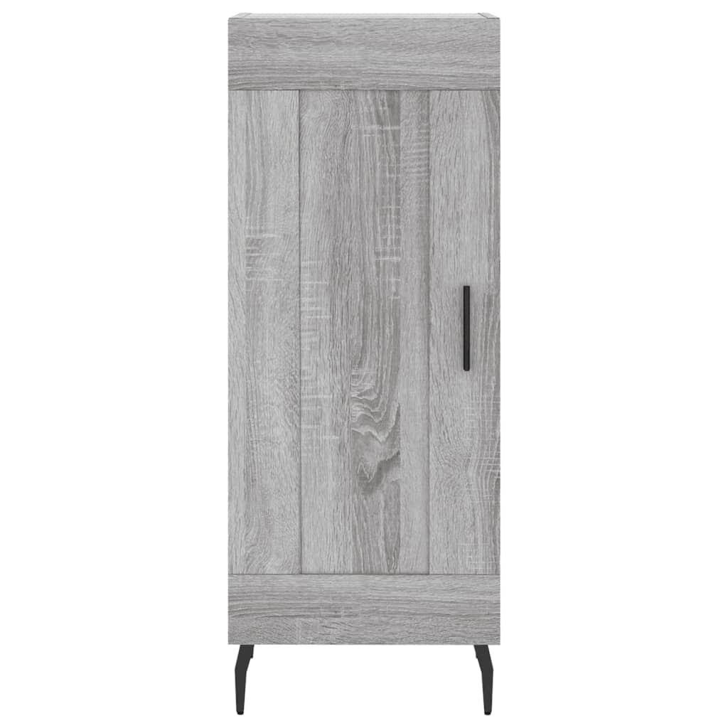 Μπουφές Sonoma Γκρι 34,5 x 34 x 180 εκ. από Επεξεργασμένο Ξύλο
