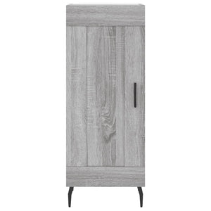 Μπουφές Sonoma Γκρι 34,5 x 34 x 180 εκ. από Επεξεργασμένο Ξύλο