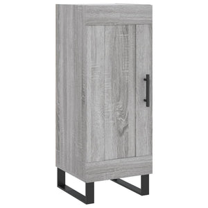 Μπουφές Sonoma Γκρι 34,5 x 34 x 180 εκ. από Επεξεργασμένο Ξύλο