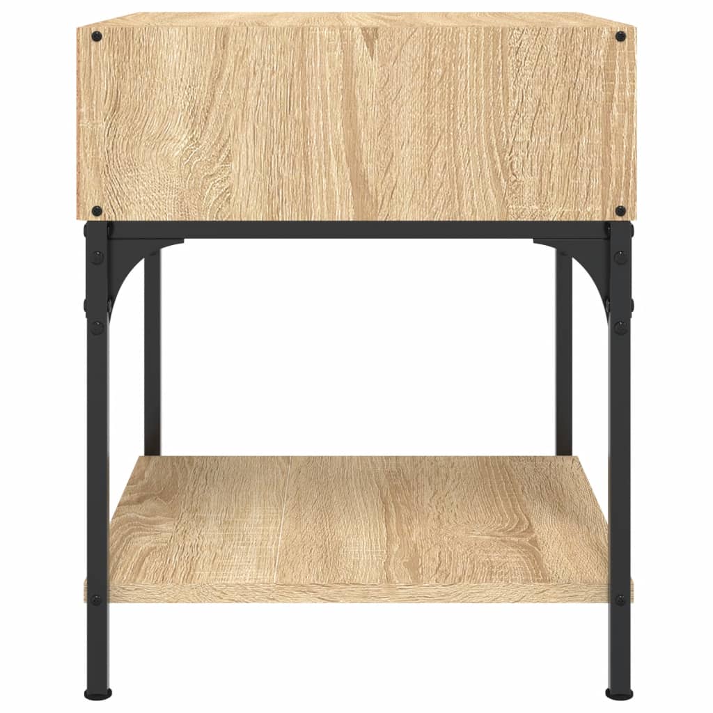 Κομοδίνο Sonoma Δρυς 40 x 41 x 50 εκ. από Επεξεργασμένο Ξύλο - Pakobazaar