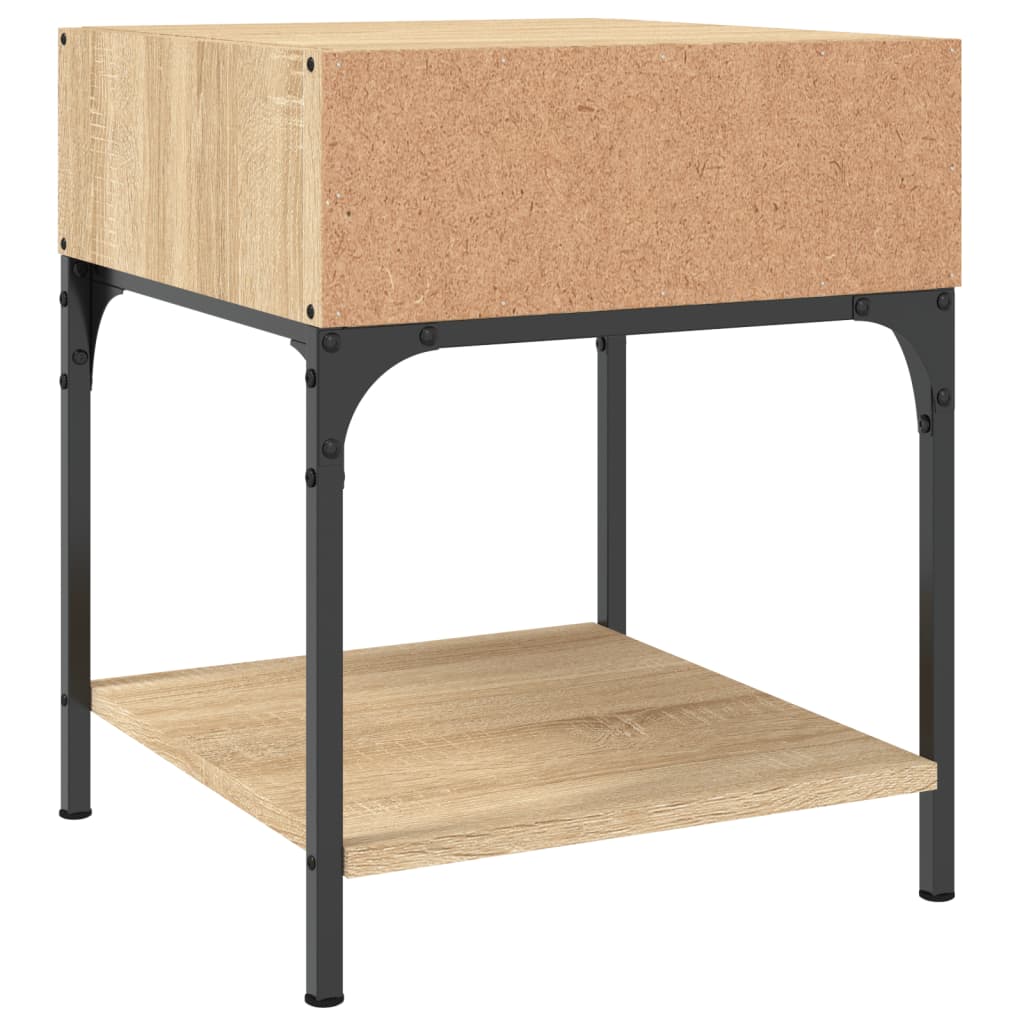 Κομοδίνο Sonoma Δρυς 40 x 41 x 50 εκ. από Επεξεργασμένο Ξύλο - Pakobazaar