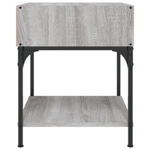 Κομοδίνο Γκρι Sonoma 40x41x50 εκ. από Επεξεργασμένο Ξύλο