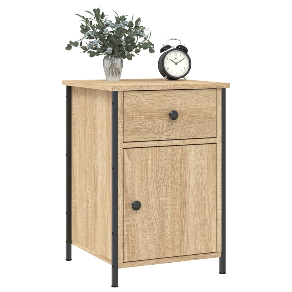 Κομοδίνο Sonoma Δρυς 40 x 42 x 60 εκ. από Επεξεργασμένο Ξύλο