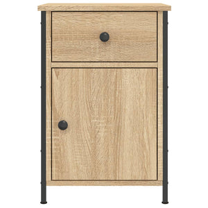 Κομοδίνα 2 τεμ. Sonoma Δρυς 40x42x60 εκ. από Επεξεργασμένο Ξύλο