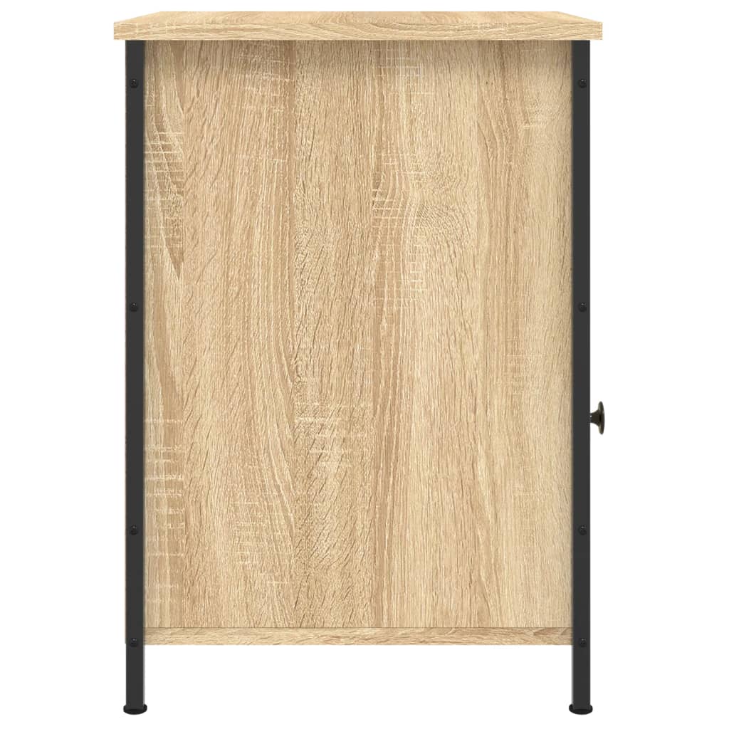 Κομοδίνα 2 τεμ. Sonoma Δρυς 40x42x60 εκ. από Επεξεργασμένο Ξύλο