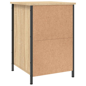Κομοδίνα 2 τεμ. Sonoma Δρυς 40x42x60 εκ. από Επεξεργασμένο Ξύλο