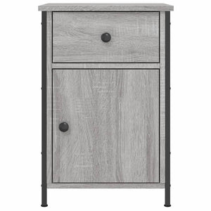 Κομοδίνο Γκρι Sonoma 40 x 42 x 60 εκ. από Επεξεργασμένο Ξύλο